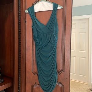 Cocktail dress  ruching all throughout  great condition worn once